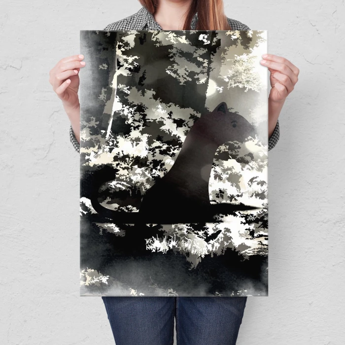 Plakat metalowy Zwierzę