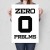 Plakat metalowy Zero problems