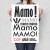 Plakat metalowy Mamo! Prezent