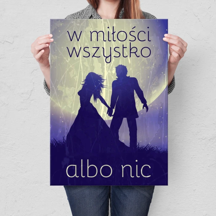 Plakat metalowy Wszystko albo nic