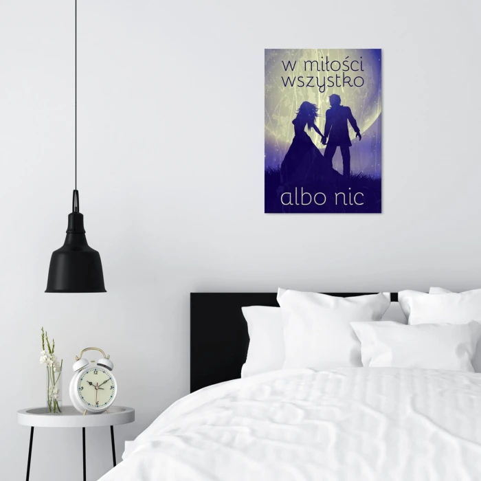 Plakat metalowy Wszystko albo nic