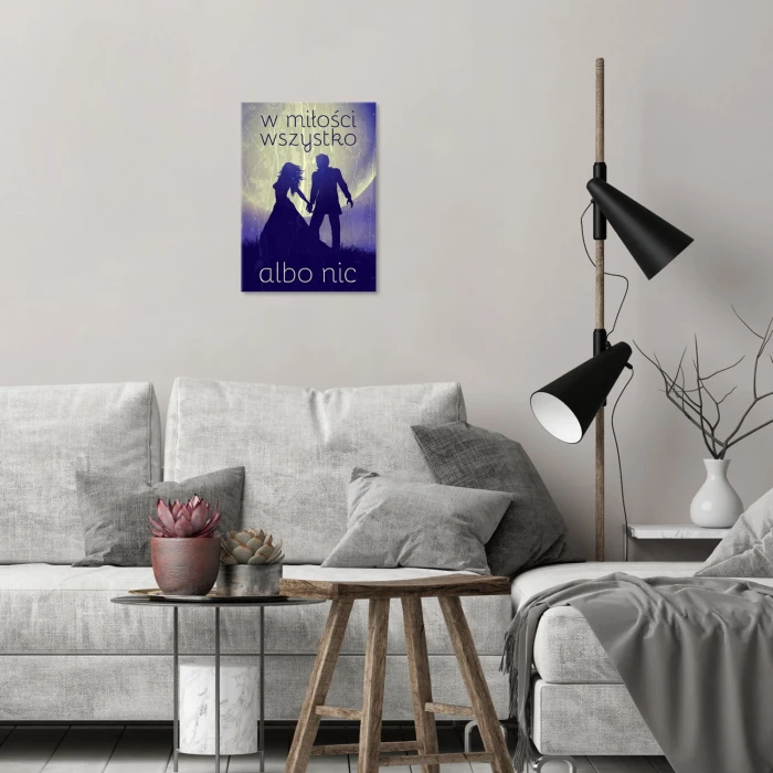 Plakat metalowy Wszystko albo nic