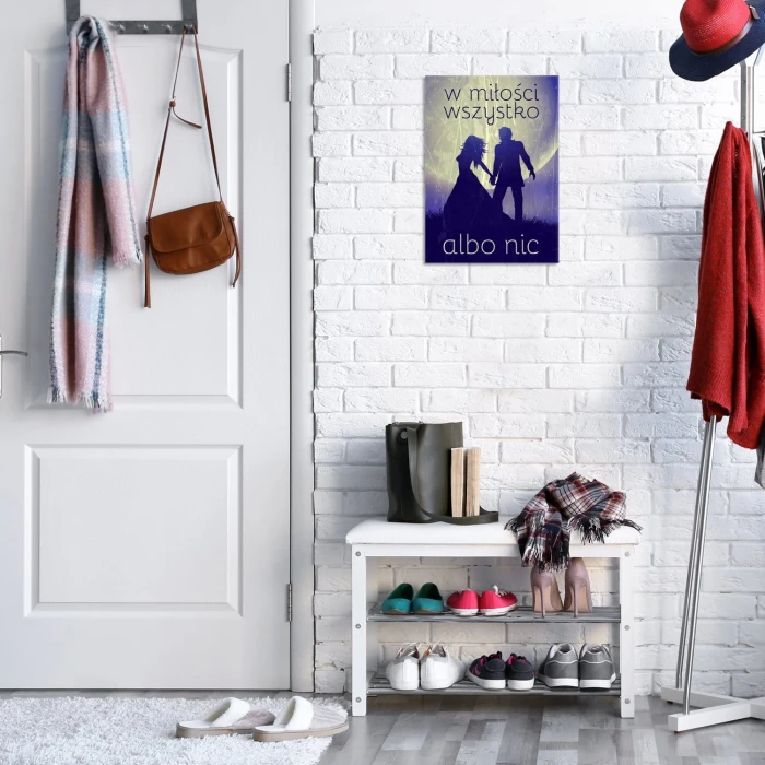 Plakat metalowy Wszystko albo nic