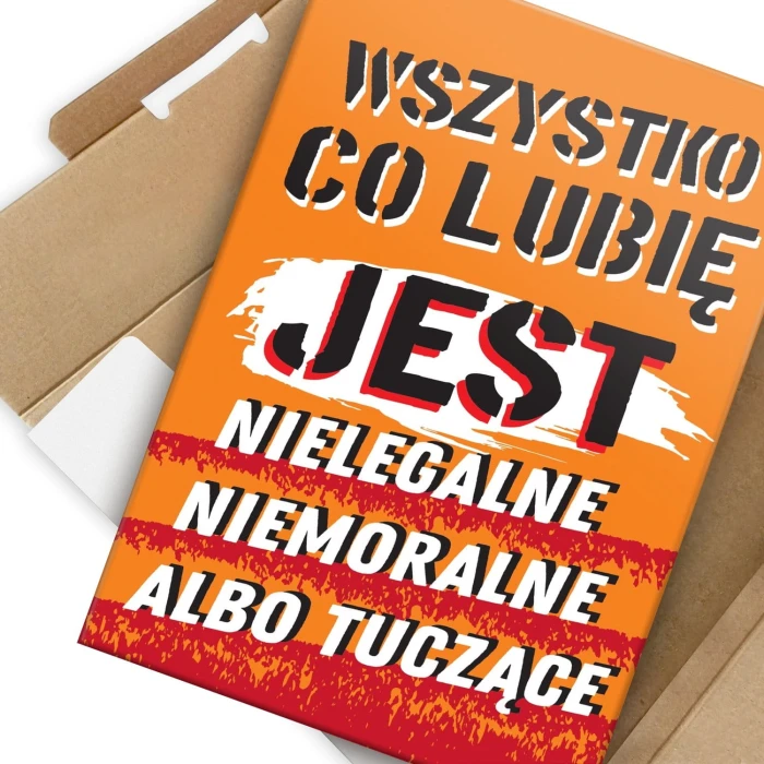 Plakat metalowy Wszystko co lubię