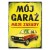 Plakat metalowy Mój garaż Fiat 125p