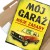 Plakat metalowy Mój garaż Fiat 125p