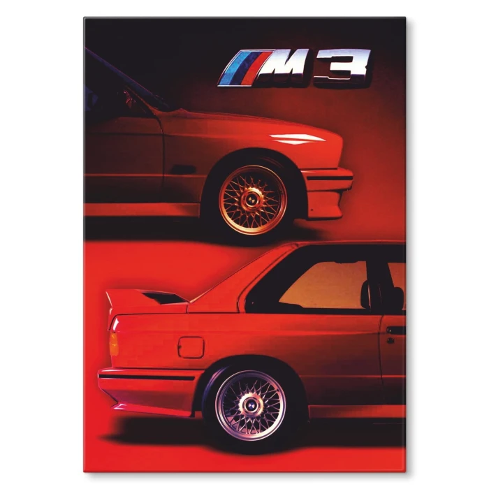 Plakat metalowy BMW M3