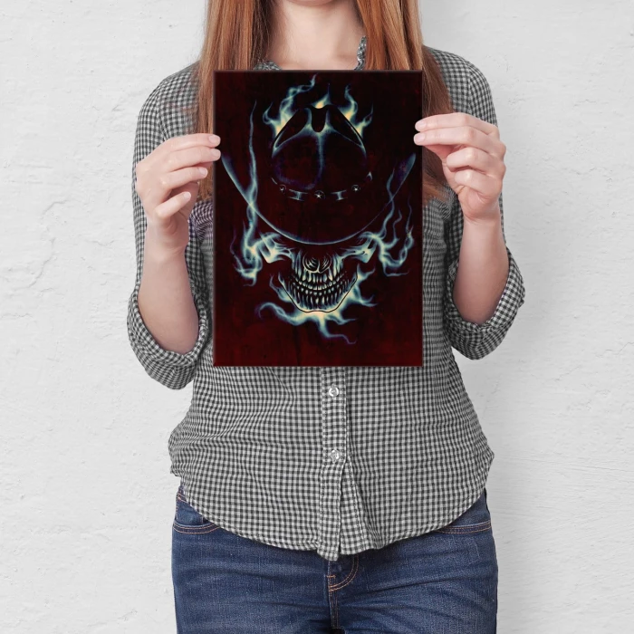 Plakat metalowy Wild West