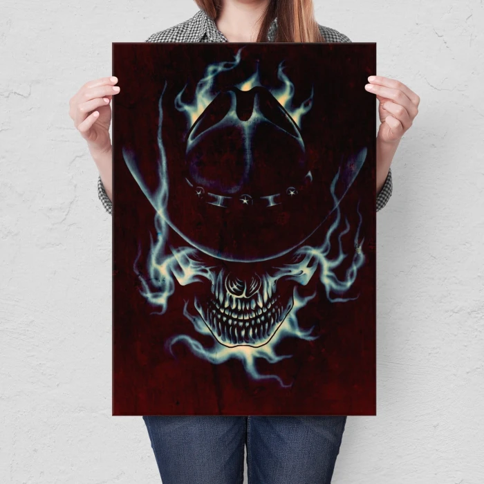 Plakat metalowy Wild West