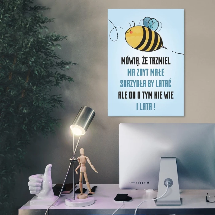 Plakat metalowy Trzmiel