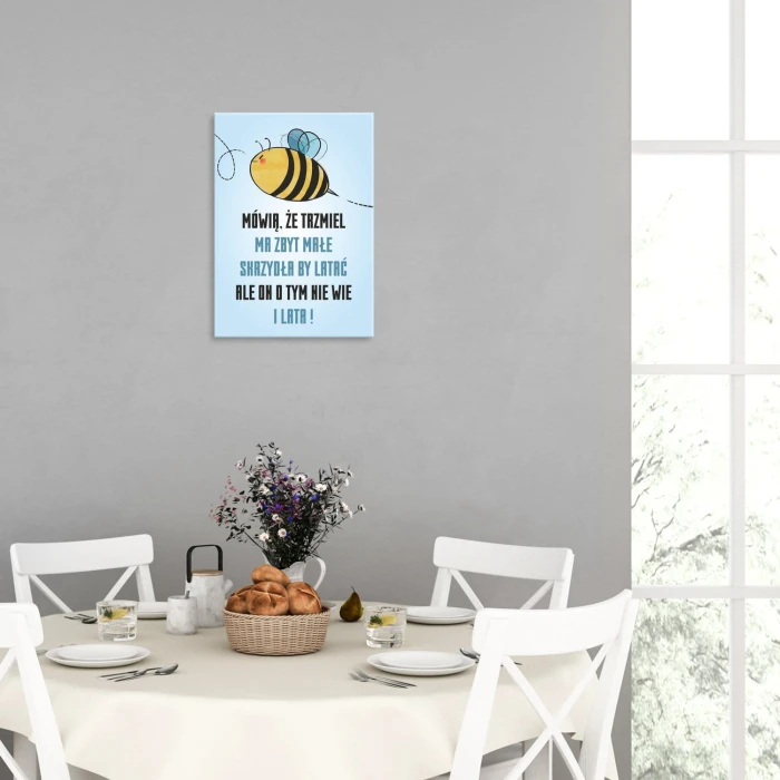 Plakat metalowy Trzmiel