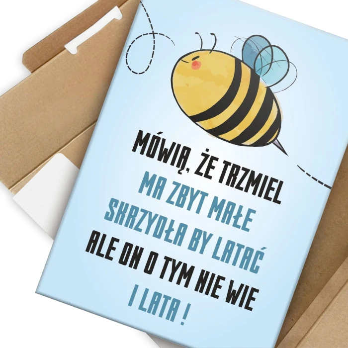 Plakat metalowy Trzmiel
