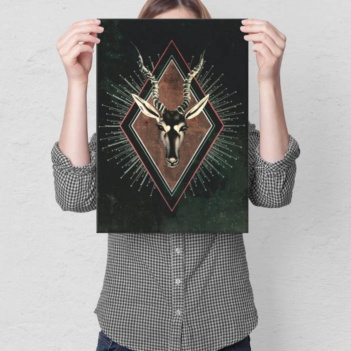 Plakat metalowy Dzika natura