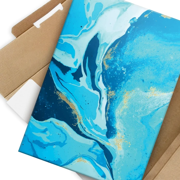 Plakat metalowy Abstrakcja