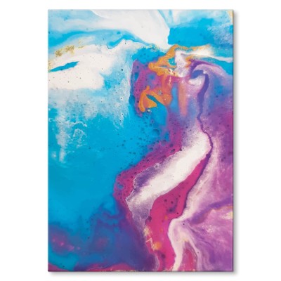 Plakat metalowy Abstrakcja