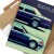 Plakat metalowy Mercedes 500E