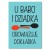 Plakat metalowy U babci i dziadka
