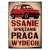 Plakat metalowy Fiat Maluch 126p Praca