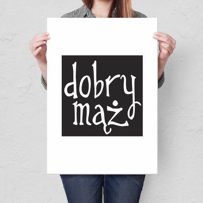 Plakat metalowy Dobry mąż