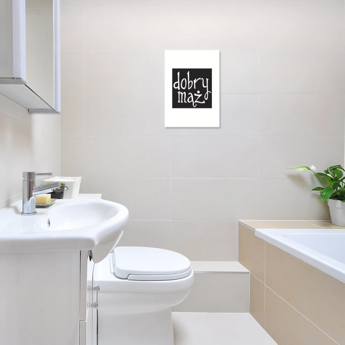 Plakat metalowy Dobry mąż