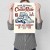 Plakat metalowy The Classic Ride
