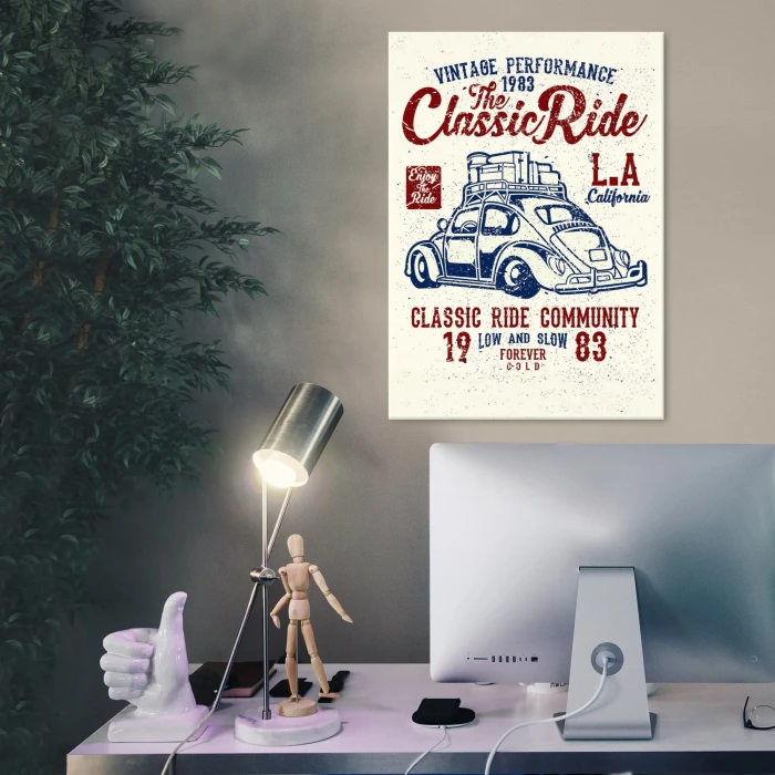 Plakat metalowy The Classic Ride