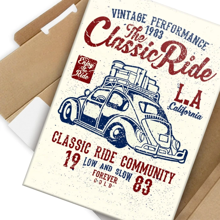 Plakat metalowy The Classic Ride
