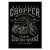 Plakat metalowy Motocykl chopper