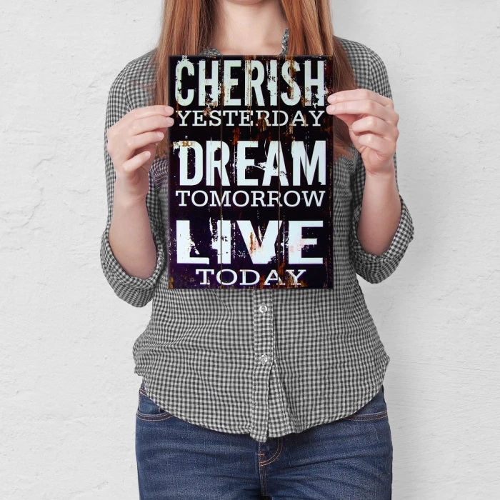 Plakat metalowy Cherish Dream Live