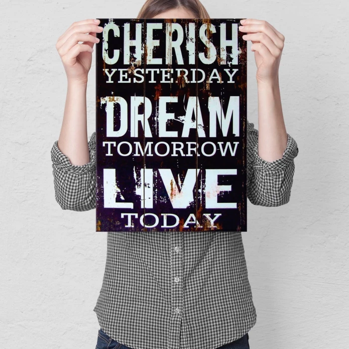 Plakat metalowy Cherish Dream Live