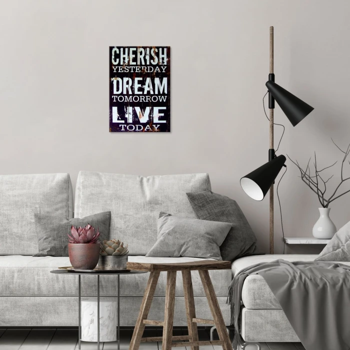 Plakat metalowy Cherish Dream Live