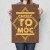 Plakat metalowy Chcieć to móc