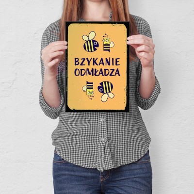 Plakat metalowy Bzykanie odmładza