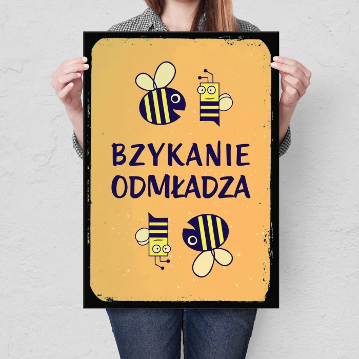 Plakat metalowy Bzykanie odmładza