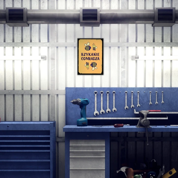 Plakat metalowy Bzykanie odmładza