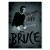 Plakat metalowy Bruce the singer