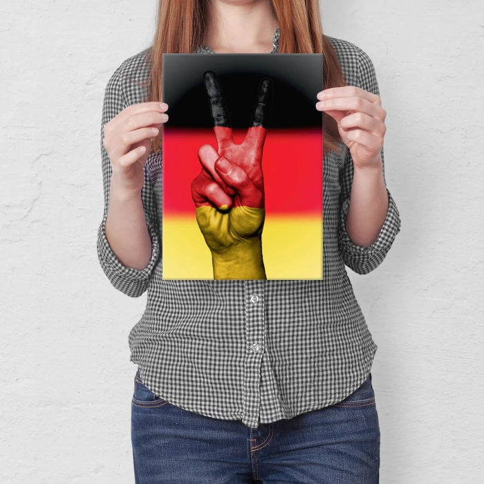 Plakat metalowy Germany Niemcy Prezent