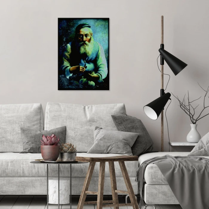 Plakat metalowy Żyd na szczęście