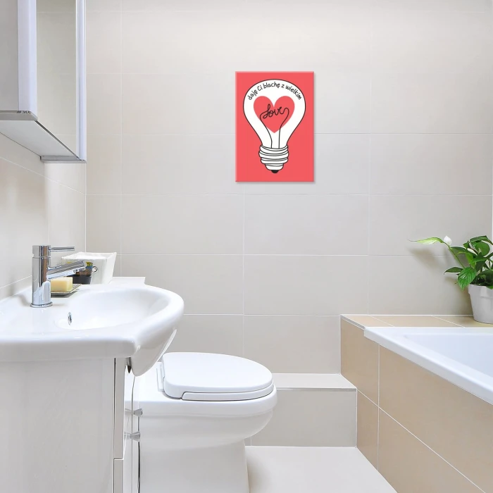 Plakat metalowy Blacha z Love