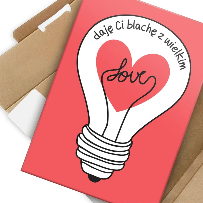 Plakat metalowy Blacha z Love