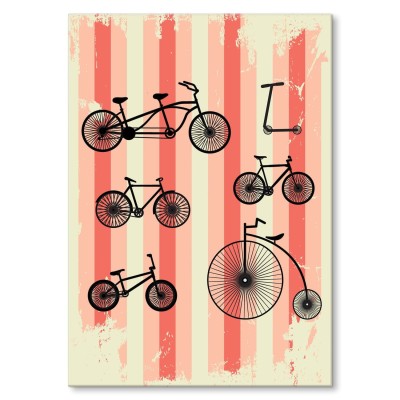 Plakat metalowy Rowery