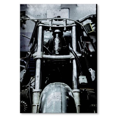 Plakat metalowy Stary motocykl