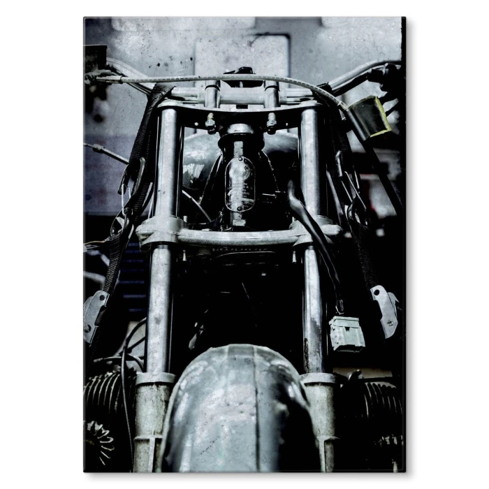 Plakat metalowy Stary motocykl