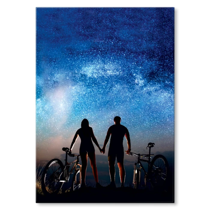 Plakat metalowy Wieczorna wycieczka