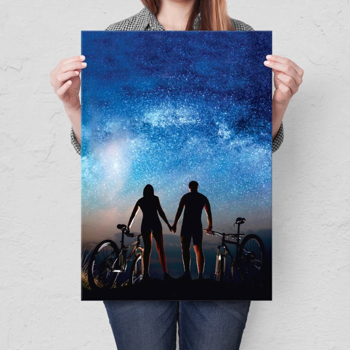 Plakat metalowy Wieczorna wycieczka
