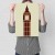 Plakat metalowy Big Ben Londyn