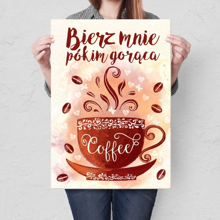 Plakat metalowy Bierz mnie