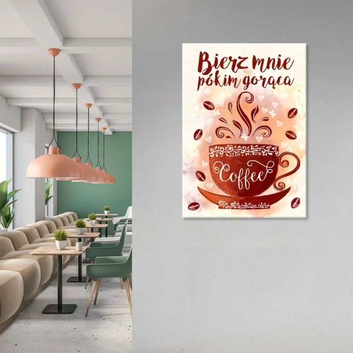 Plakat metalowy Bierz mnie