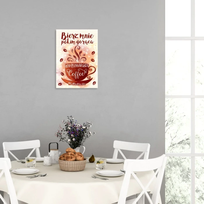 Plakat metalowy Bierz mnie