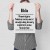Plakat metalowy Cytat z Biblii